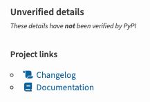 PyPI Docs.